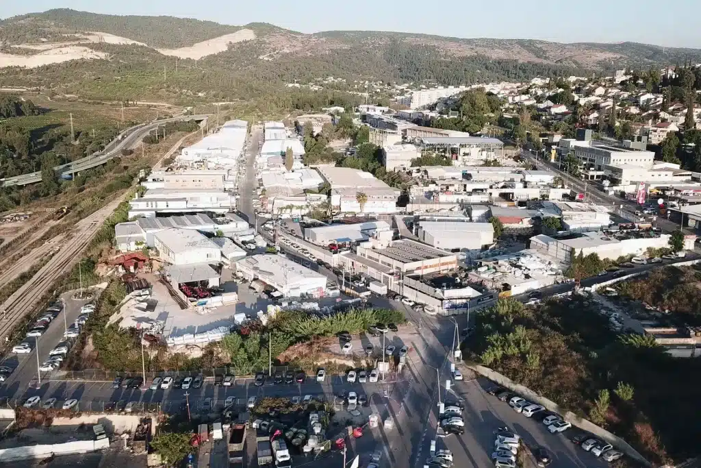 תמונה של אזור התעשייה ברוש לביא בית שמש